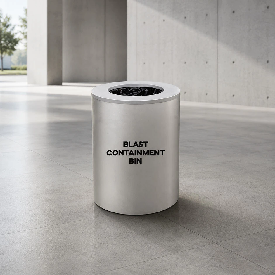 Blast Containment Bin